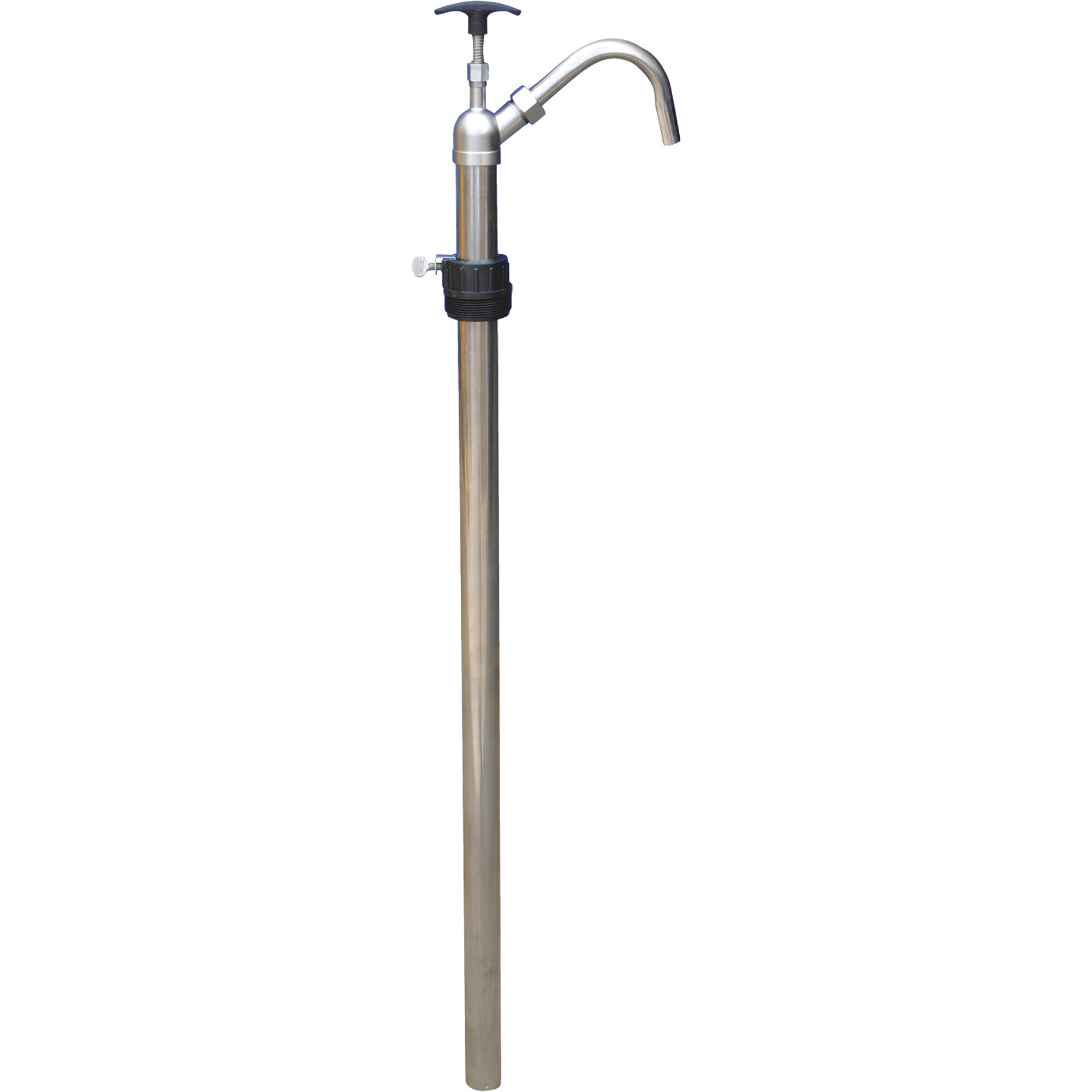Vestil Drum Hand Pump - 316 Stainless Steel, 16-Oz. Displacement, Model# LDP-SS-316